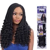 China Manufacturer 18" 45cm 34stands Pre-twisted Flashy Curl Crochet Braid Hair Extension