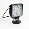 Factory directly led offroad work light 27w square flood, led work light 27w square spot