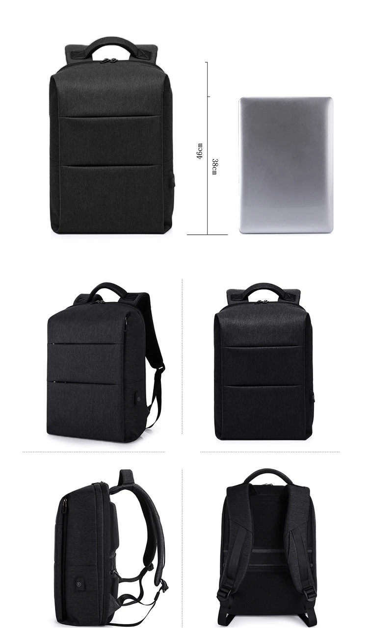 2018 Anti-theft urban USB changing port waterproof anti thief theft laptop smart security men's bagpack backpack back pack bags