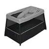 Modern light baby playpen folding portable kids travel bed cot for outside