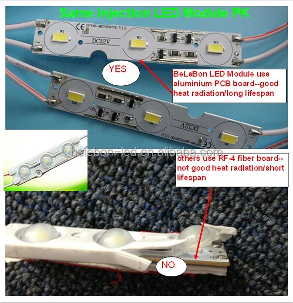 roof top taxi light box used 2835smd 0.36w mini led modules