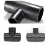 pn10 pn12.5 virgin polyethylene material pipe fitting hdpe tee reducer