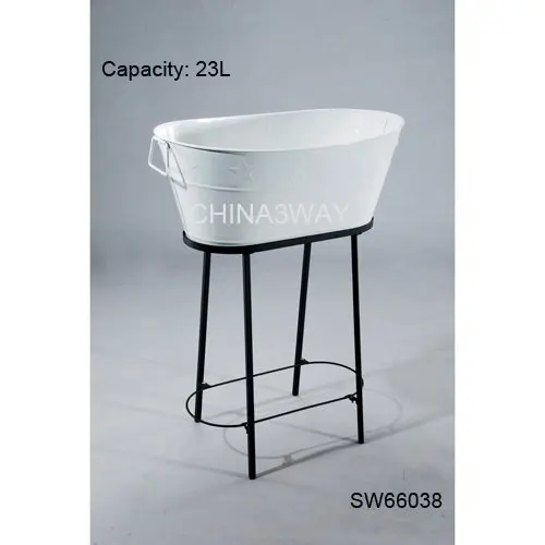 Metal Galvanized Beverage Tub With Stand Large Metal Galvanized Beverage Tub With Stand Large Product On Alibaba