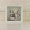 Personalised Honeymoon Fund Money Box 3d Frame Box Corns Money Saving Shadow Box Frames