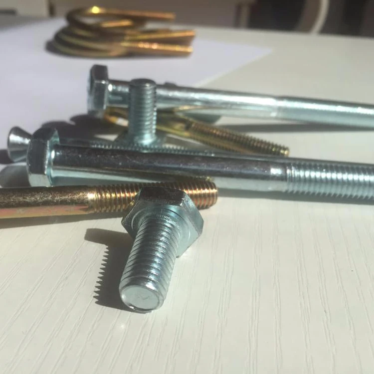 
China Factory DIN933 grade 4.8 Hex Bolt 