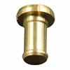 High precision brass bolt shaft stud CNC lathe hardware