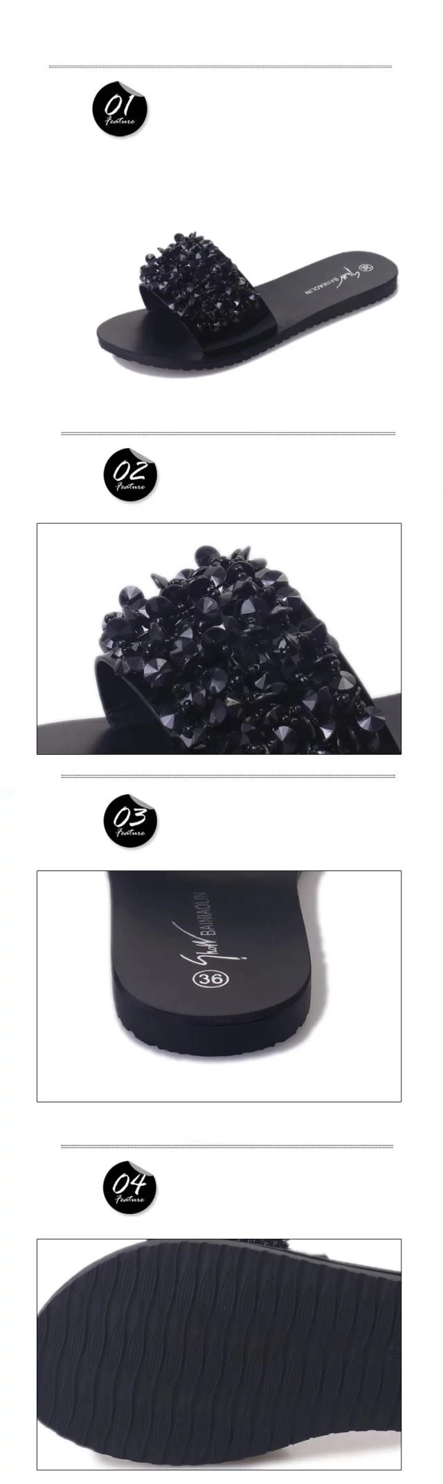 New Model Pu Ladies Antiskid Slippers Design - Buy New Model Pu Slippers,Pu Ladies Slippers 