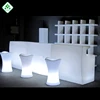 Modern nightclub bar light up illuminated bar changing led plastic drink bar counter hot sale products