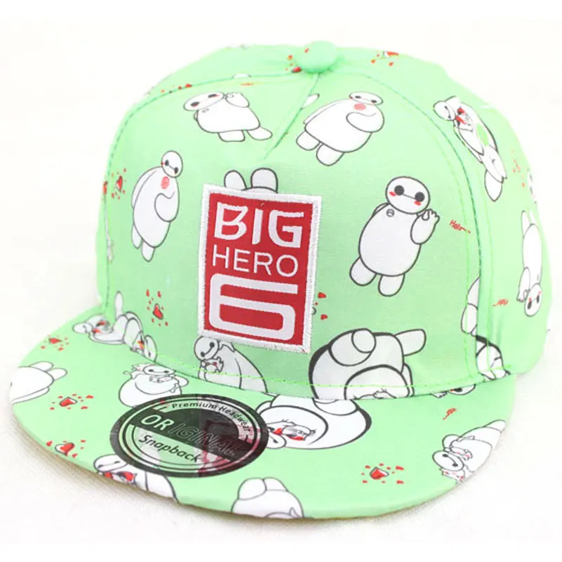 2015 Fashion Children Baseball Cap Letter Big HEOR Hip Hop Flat Hats For Boys and Girls