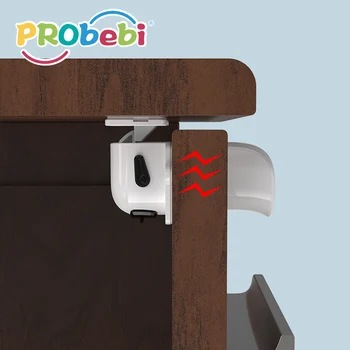 8 Cerradura + 2 Llaves Nueva Versión Magnético Bebé Prueba Cerraduras