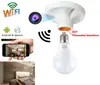 Wireless Camera 1080P Wifi IP SPY CAM E27 Lamp Holder Outdoor Security Hidden Camera For Apartment Door