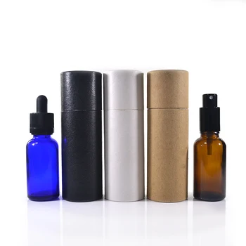 Download 10ml 15ml 30ml 50ml 60ml 100ml Kraft Paper Tube Packaging For Glass Dropper Bottle - Buy Paper ...