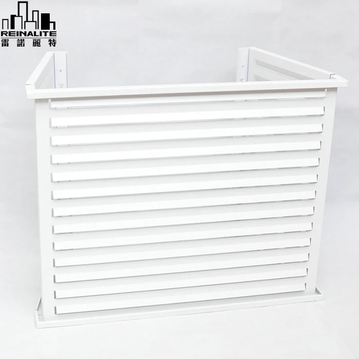 Apartment Building Metal Aluminum Air Conditioner Cover Buy Aluminium