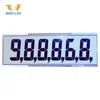 Customized Mono metal pin LCD display 6 Digits 7 segments LCM For Fuel Dispenser/Gas Station/ Petrol Pump/Oil Machine