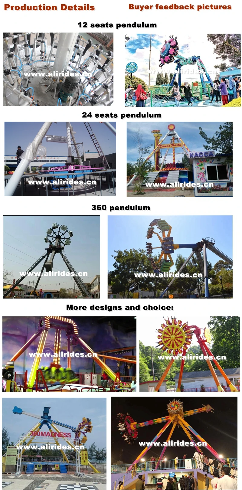 6 12 Seats 360 Degree Carnival Thrill Spinning Mini Amusement Park