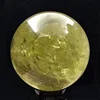 New products different size citrine polished decorative crystal balls sphere