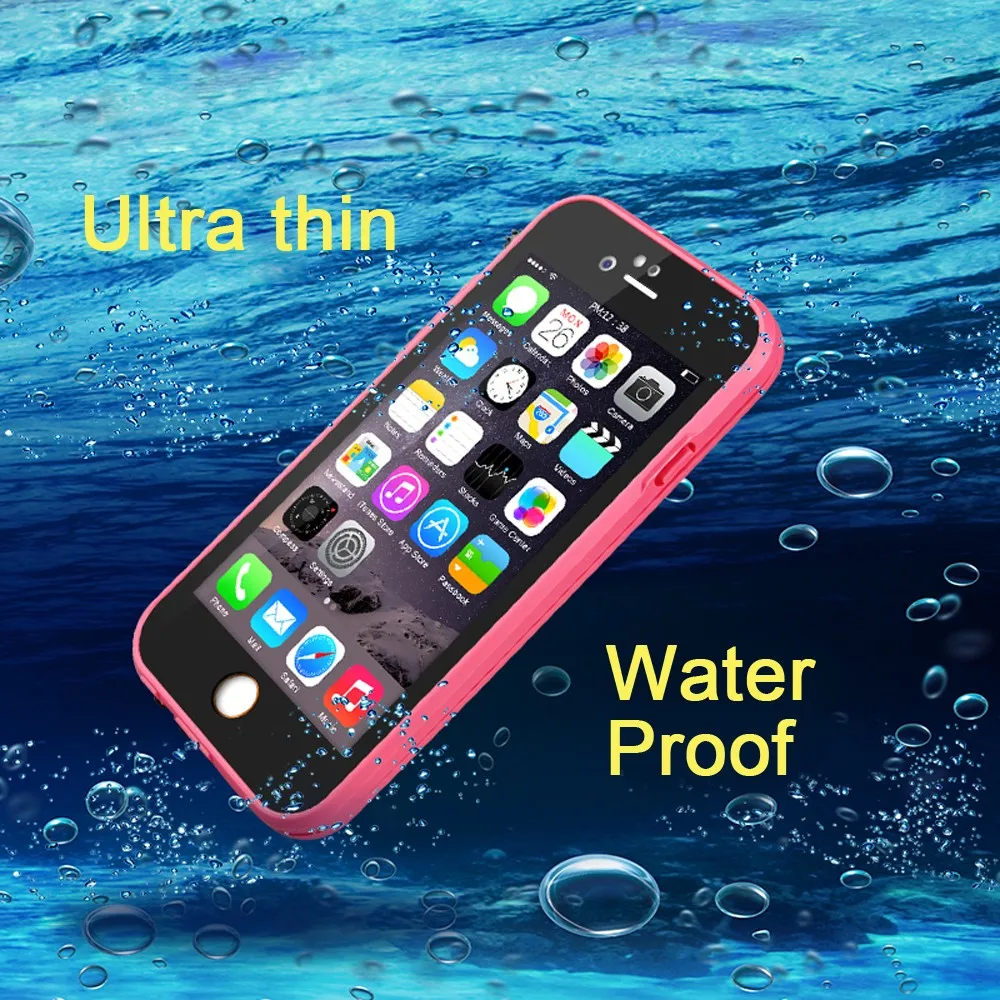 Unbreakable Waterproof Cell Phone Case For Iphone 6s Water Resistant Case Custom For Iphone6 And