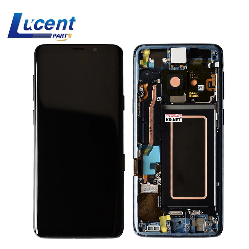 Custom Mobile Touch Screen Cell Phone LCD Display with Frame For Samsung Galaxy S9 plus