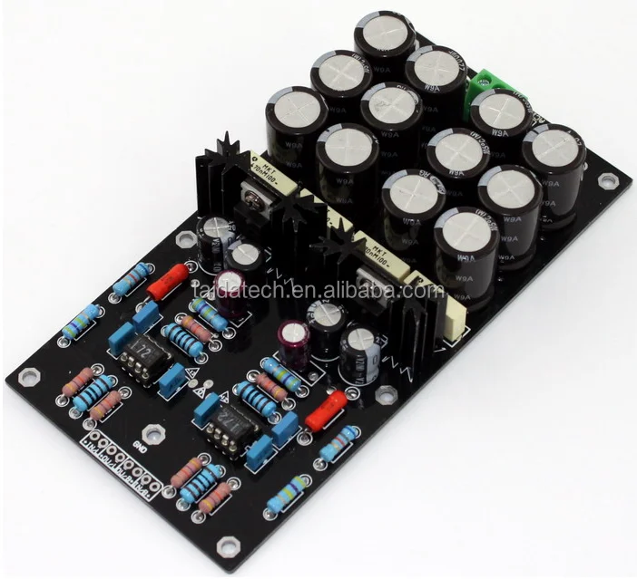 Taidacent 2200uf 25v Capacitor Tube Phono Preamp Kit Assembled Phono Mm