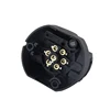 12v or 24v 10A 7P Round Trailer Socket