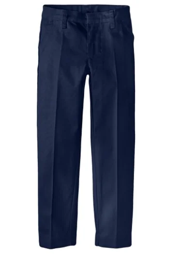 Navy Blue Boys School Uniform Twill Pants For Students - Buy School ...