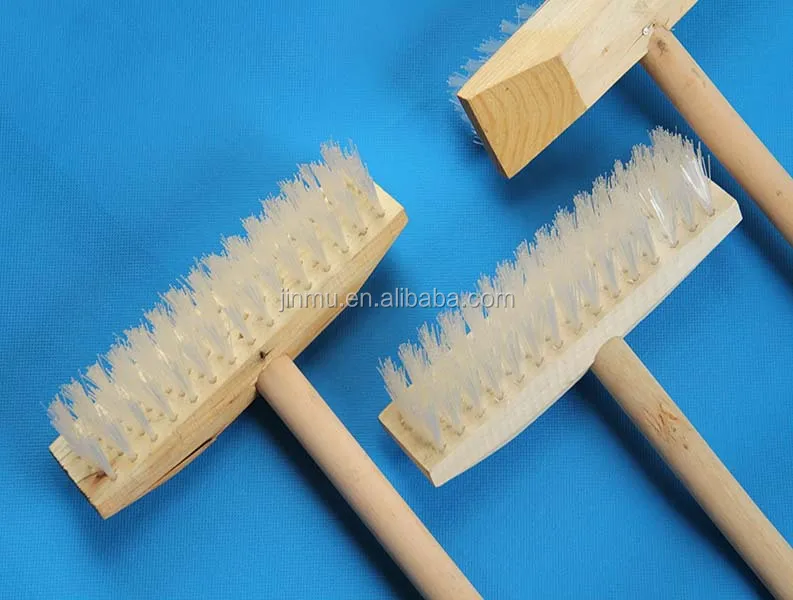 Hotsale Floor Cleaning Floor Brush With Long Wood Handle Buy Floor