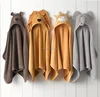 2017 hot sale products free sample 100%cotton /fleece Girl boy bath towel animal shape baby bathrobe