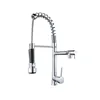Spring Pull Out 2 Way Spray Flexible Kitchen Faucet Mixer Tap