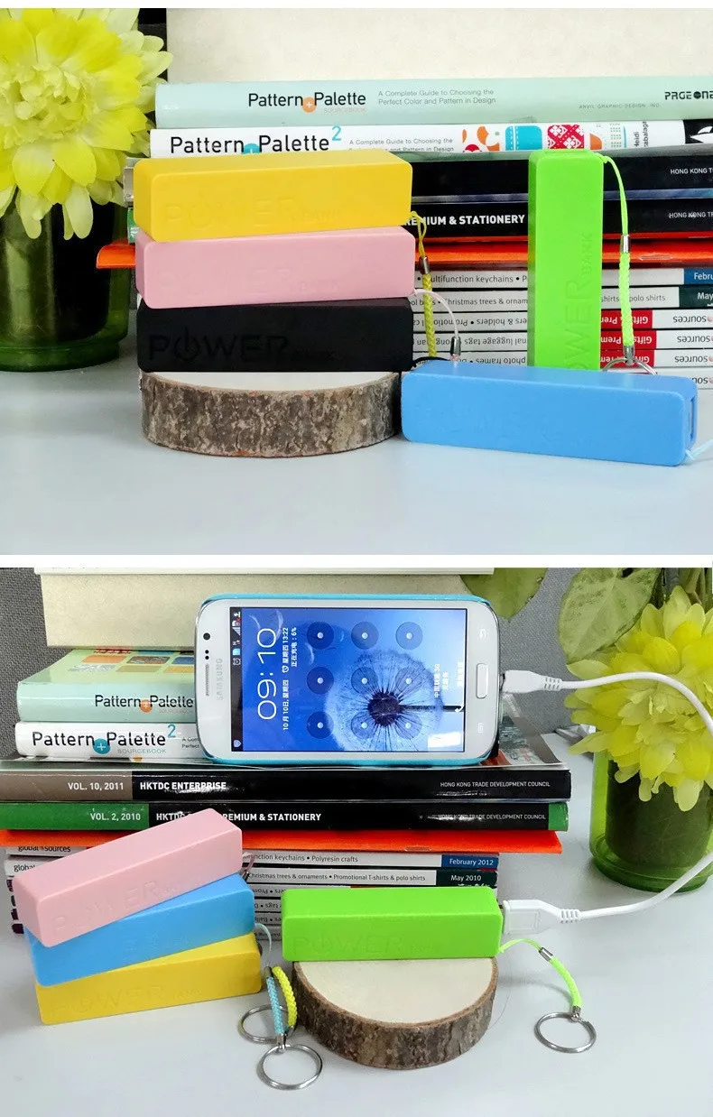 2020 New Style Customized LOGO Key Ring Perfume Power Bank 2600mAh 18650 Power Bank powerbank 2600mah Veger Power Bank - ANKUX.COM
