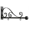 OEM wall mount hanging blade iron sign brackets