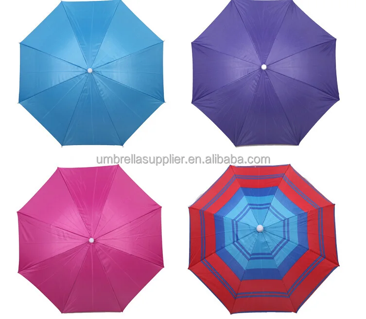 Custom Clear Football Fan White Umbrella Hat For Adult Hat Umbrella