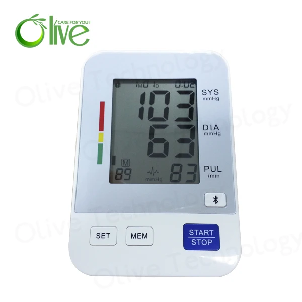 New Model Bluetooth Wrist Blood Pressure Monitor For Ios Android Smart