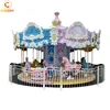 Fun kids merry go round rides outdoor christmas decoration cheap amusement park carousel horses for sale