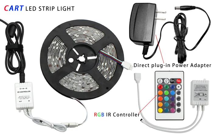 Fancy leds tv box