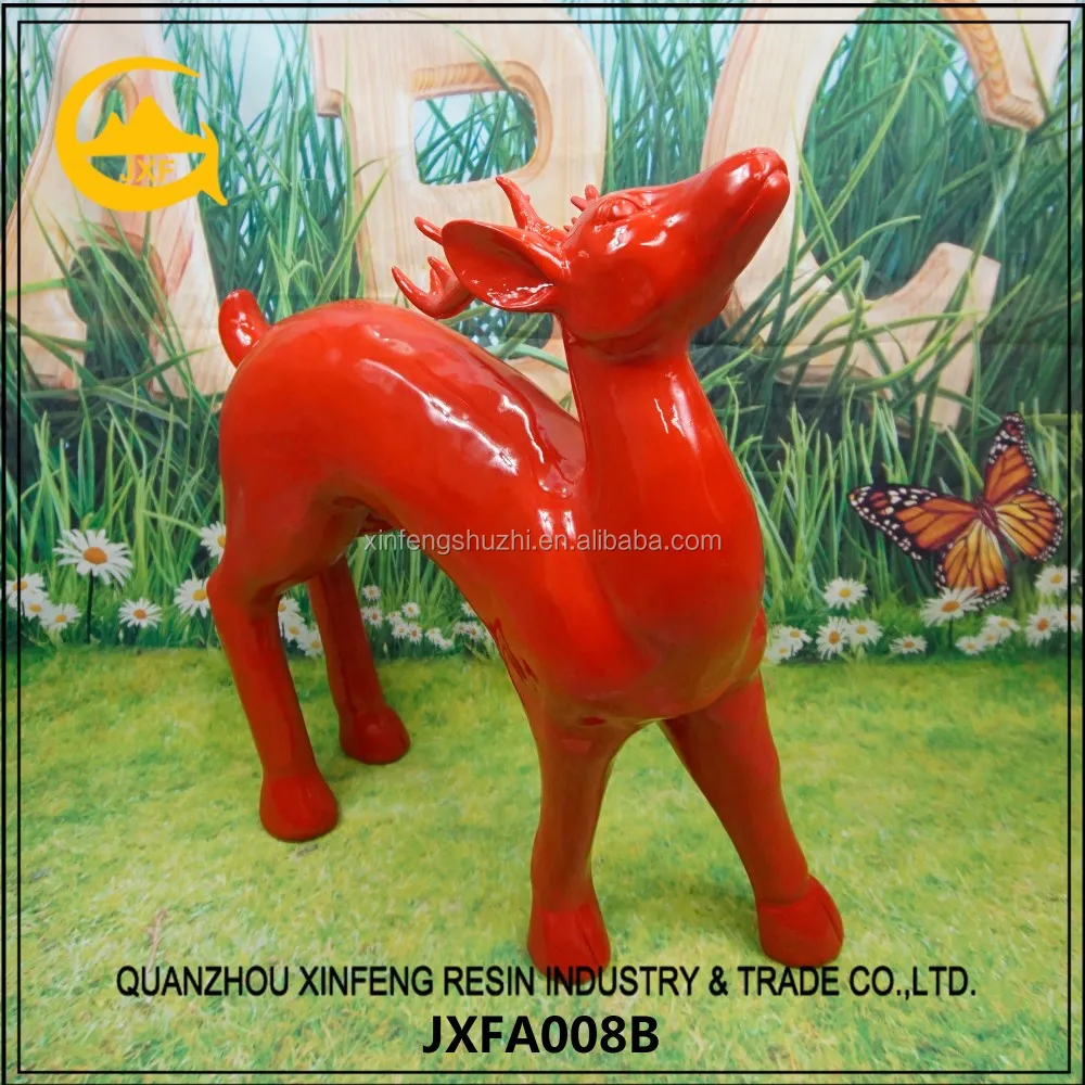 resin deer garden statues