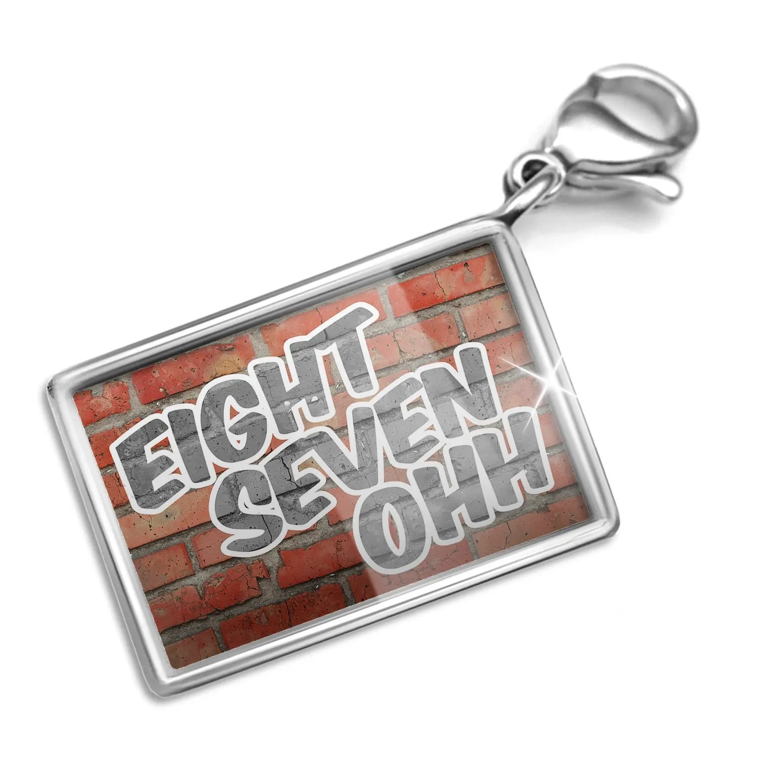 Get Quotations · Neonblond 870 Jonesboro, AR brick - Charm Lobster Clasp clip on