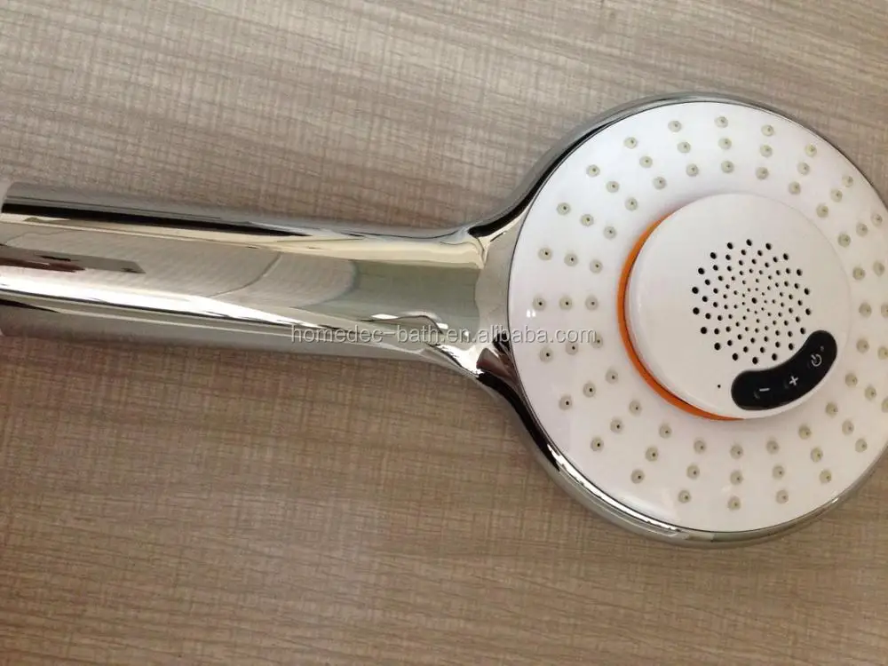 Bluetooth Wireless Music Shower Speaker Hand Shower Head Buy Music Shower Head,Music Hand