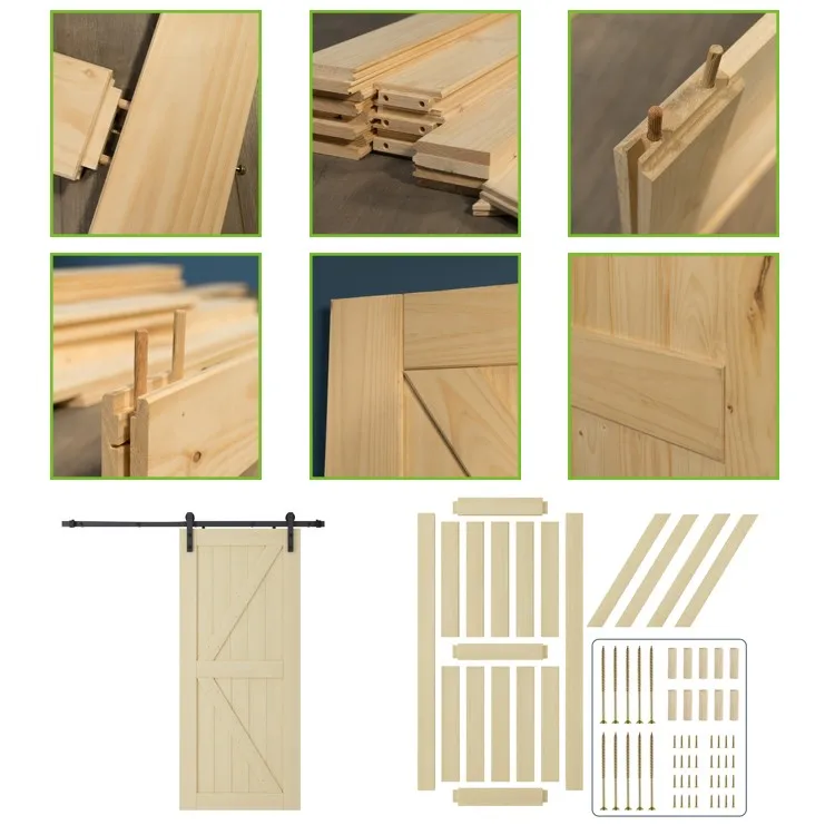 White Paint Soundproof Interior Sliding Door Room Dividers Bathroom