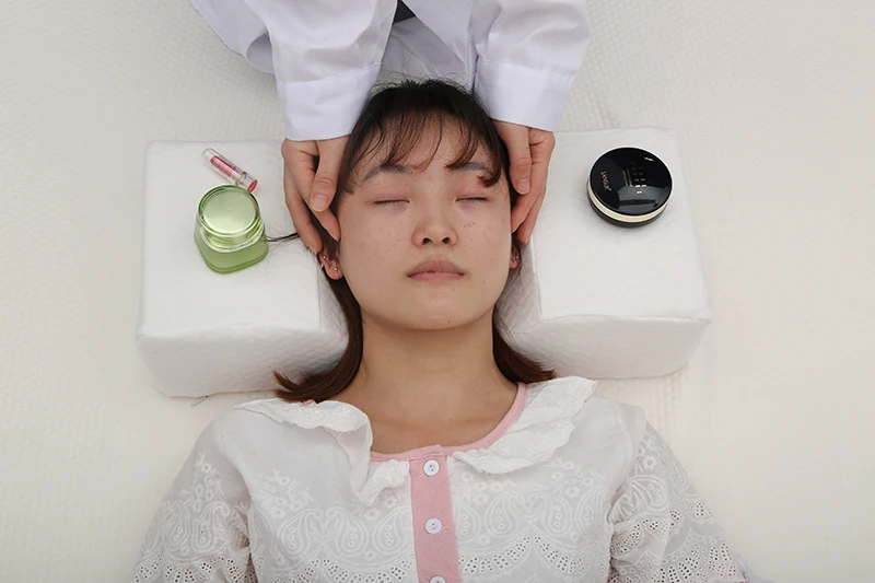 Acrylic Board Eye Lash Memory Foam Anti Skid Eyelash Extension Pillow Beauty Pillow For Bed