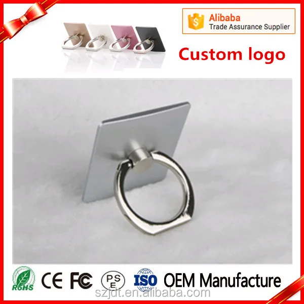 DROP lazy phone holder ring 360 rotating ring buckle ring holder creative stickers can be customized LOGO