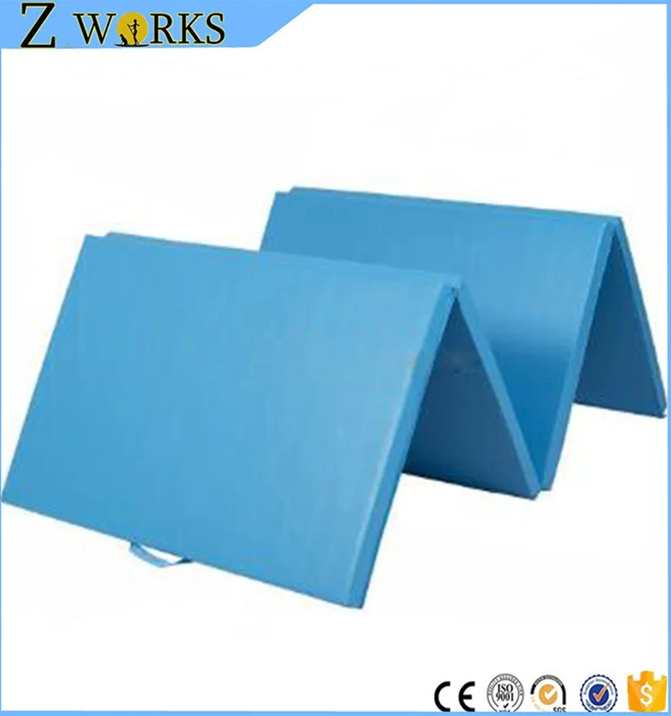 Folding Gymnastics Incline Mat Large Cheese Wedge Ramp Skill Shape