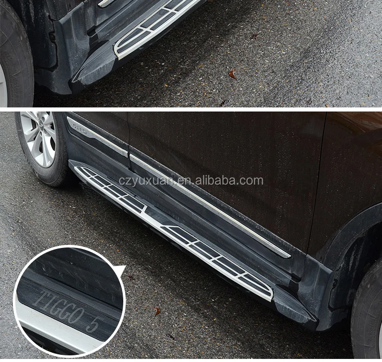 Car Accessories Aluminum Running Board Nerf Bars For Tiggo 5 2014+