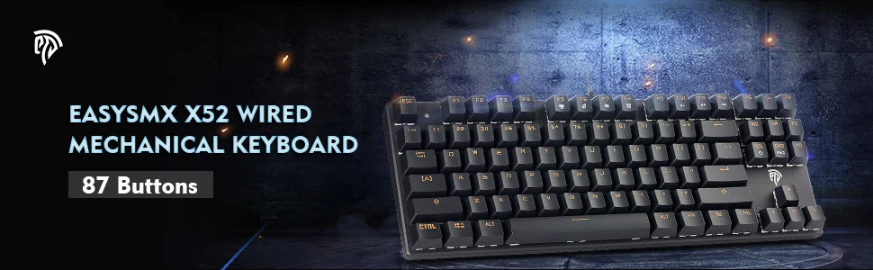 Wholesale Price 87 Keys Wired Mechanical Gaming Keyboard Multimedia - easysmx x52 wired gaming mec!   hanical keyboard wholesale price 87 keys wired mechanical gaming keyboard multimedia keys for pubg lol surprise fortnite