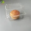 Rectangular clear transparent plastic deep cake boxes