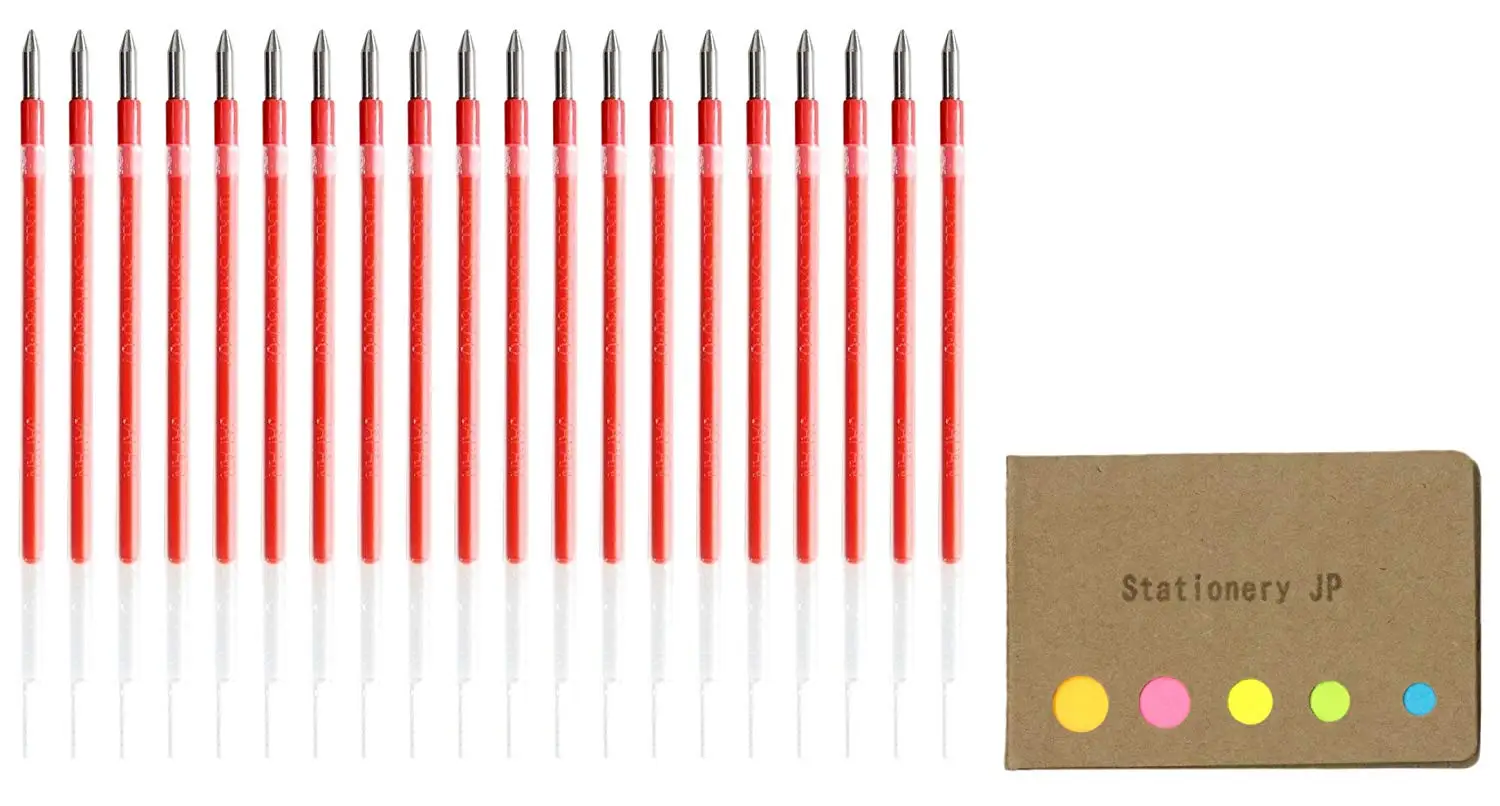 - Red for SXE3-400-07 Uni Jetstream SXR-80-07 0.7mm Pen Refills Pack of 10