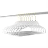 Set of 10 Clear Acrylic Clothes Hanger with Gold hooks For space saving