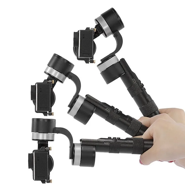 wholesale promotion selling portable 3 axis Go Pro gimbal camera handheld gimbal