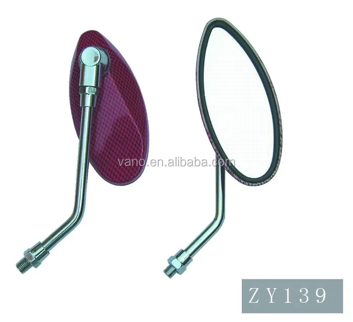 Aluminum 8mm 10mm motorcycle rear view mirror