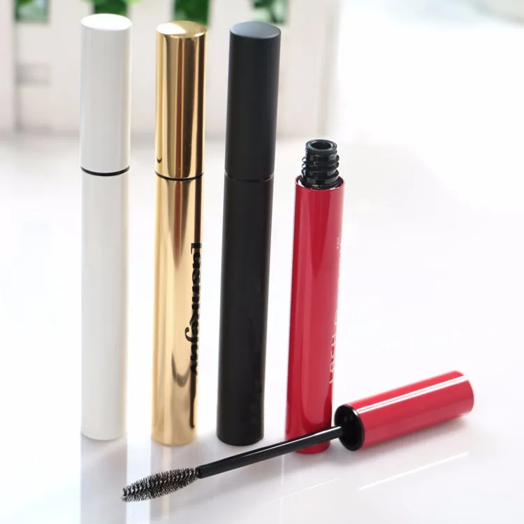 Wholesale Custom Gold Aluminium Empty Mascara Wand Tubes Packaging