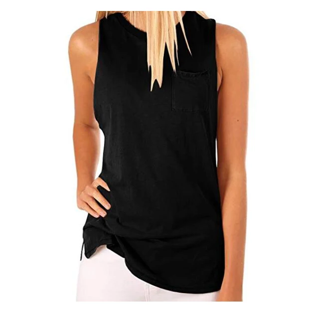 Cotton Tank Tops Women Fitness High Quality Tank Tops In Bulk Women's